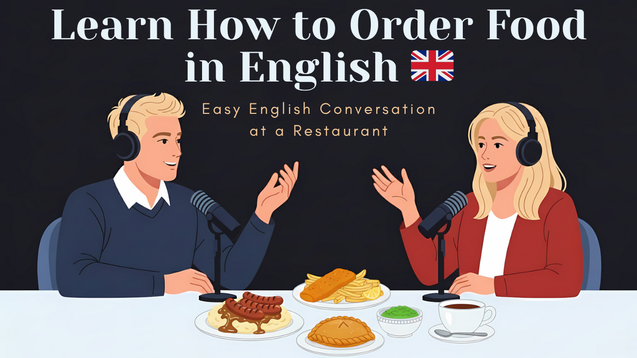 Learn How to Order Food in Italian | Easy Italian Conversation at a Restaurant | Italian Podcast